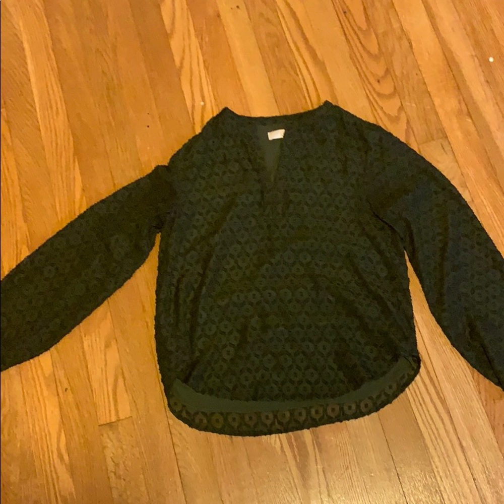 Dark Green Pattern Shirt
